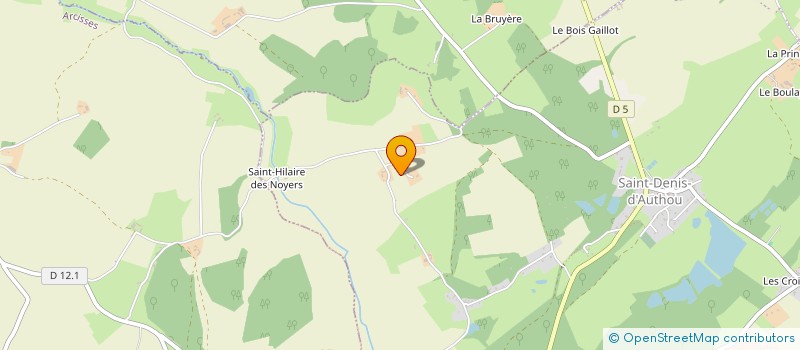 localisation de l'entreprise SCI LA BERGERIE FLEURIE à SAINTIGNY