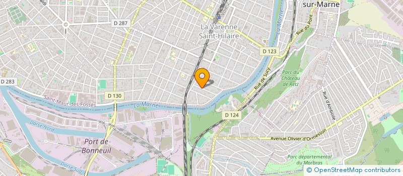 localisation de l'entreprise SCI LA BERGERIE GESTION à SAINT-MAUR-DES-FOSSES