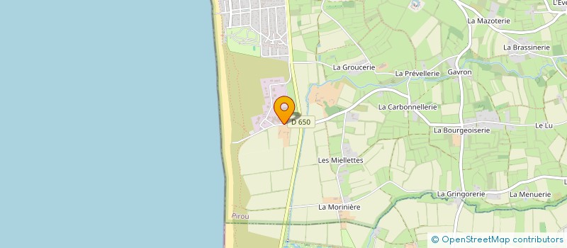 localisation de l'entreprise SCI LA BERGERIE - LE MARAIS  PIROU