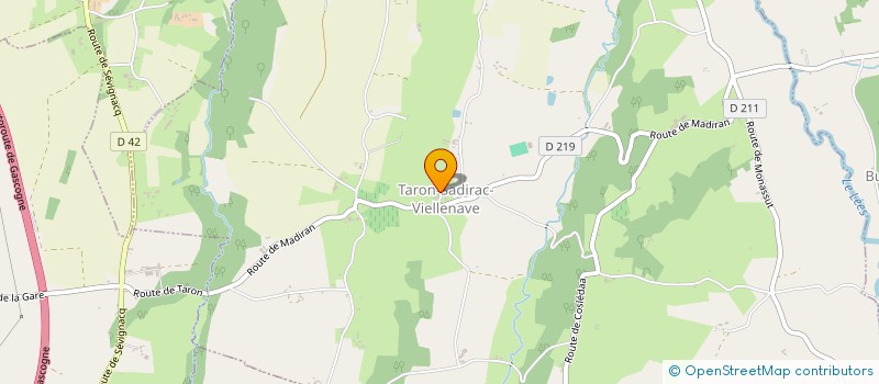 localisation de l'entreprise SCI LA BERNARDESSE  AYDIE