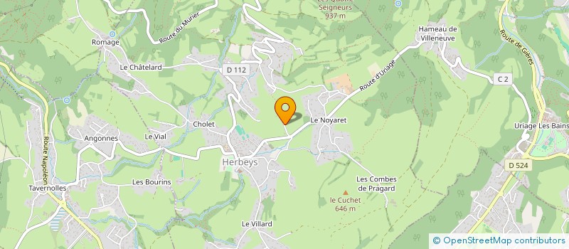 localisation de l'entreprise SCI LA BERNARDIERE à BRESSON