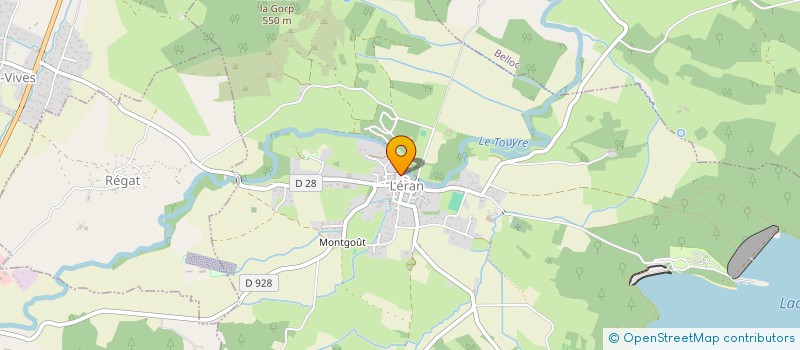 localisation de l'entreprise SCI LA BERNEDE à MONTBEL