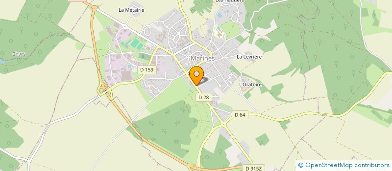 localisation de l'entreprise SCI LA BERVILLE  MARINES