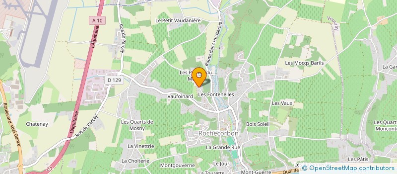 localisation de l'entreprise SCI LA BESSONNIERE à ROCHECORBON