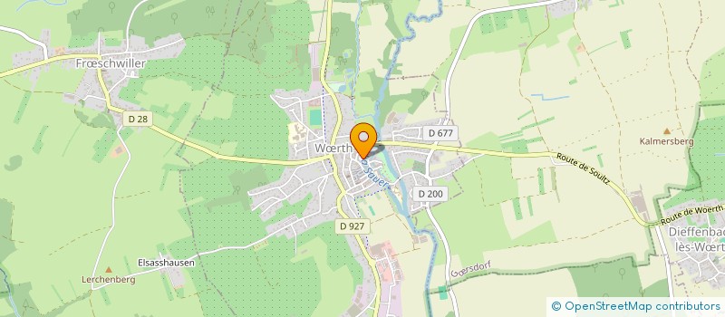 localisation de l'entreprise SCI LA BEURREE  WRTH