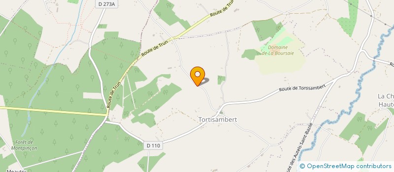 localisation de l'entreprise SCI LA BEURRERIE  LESSARD-ET-LE-CHENE