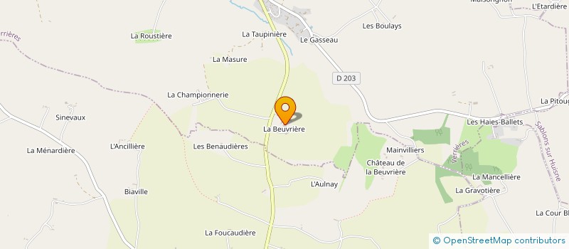 localisation de l'entreprise SCI LA BEUVRIERE VAILLANT à VERRIERES