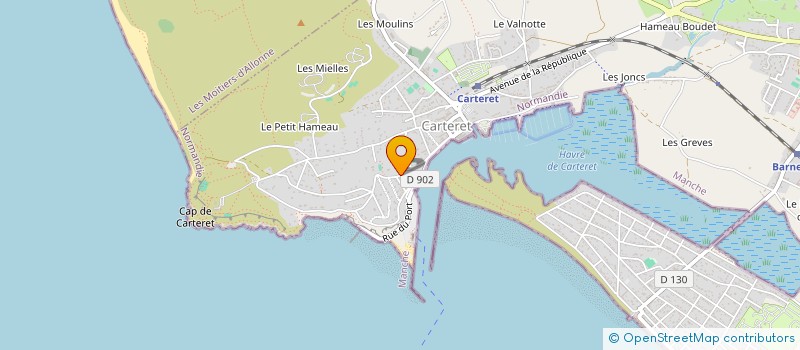 localisation de l'entreprise SCI LA BIARDE à BARNEVILLE-CARTERET