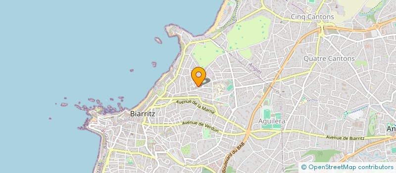 localisation de l'entreprise SCI LA BIARROTTE à BIARRITZ