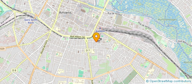 localisation de l'entreprise SCI LA BICHE à AMIENS