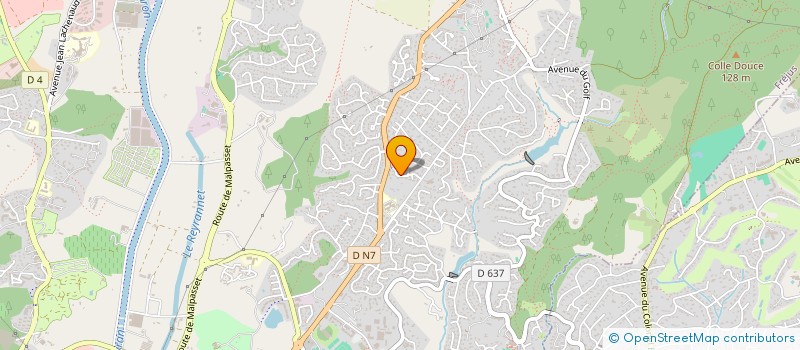 localisation de l'entreprise SCI LA BICHE à FREJUS