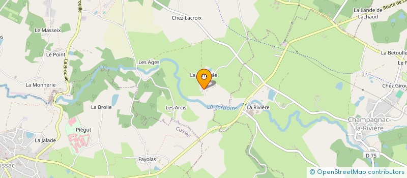 localisation de l'entreprise SCI LA BICOQUE  VAYRES