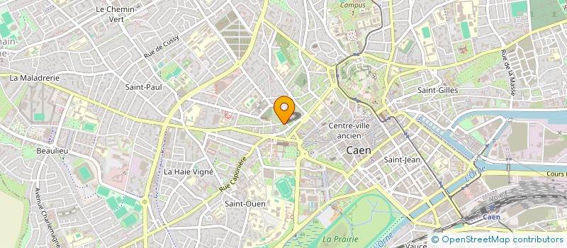 localisation de l'entreprise SCI LA BICOQUETTE à CAEN