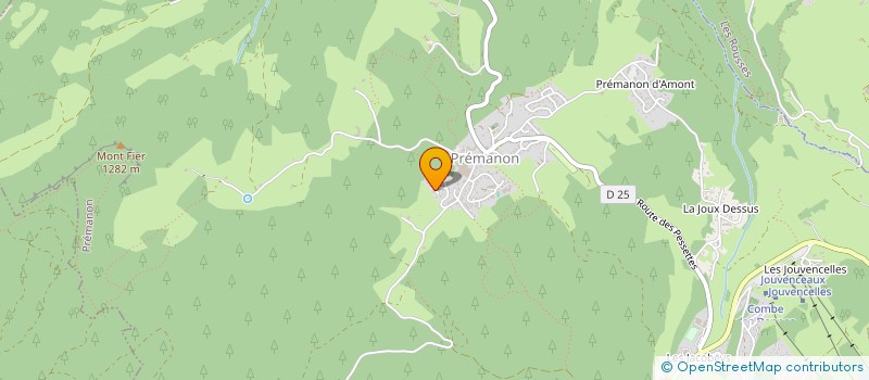 localisation de l'entreprise SCI LA BIENNETTE  GEVIGNEY-ET-MERCEY