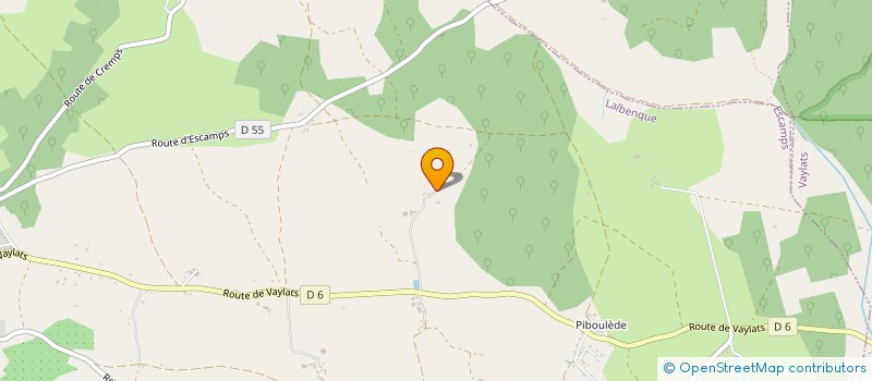 localisation de l'entreprise SCI LA BIERNO  LALBENQUE