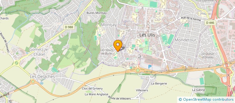 localisation de l'entreprise SCI LA BIGNETTE à BURES-SUR-YVETTE
