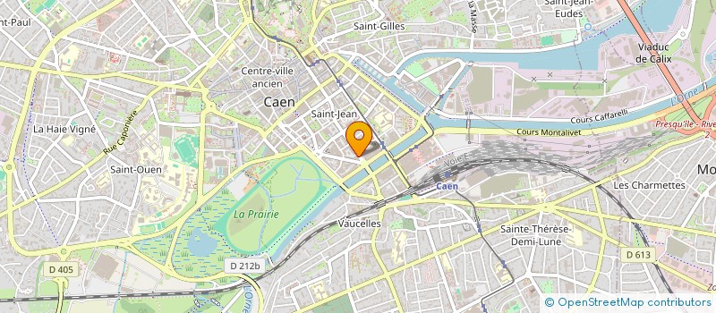 localisation de l'entreprise SCI LA BIGOTTIERE à CAEN
