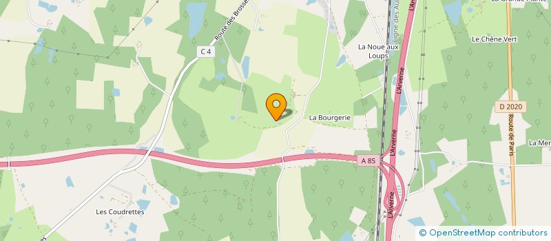 localisation de l'entreprise SCI LA BILLARDERIE  SALBRIS