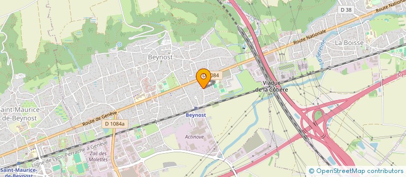 localisation de l'entreprise SCI LA BLACHETTE à BEYNOST