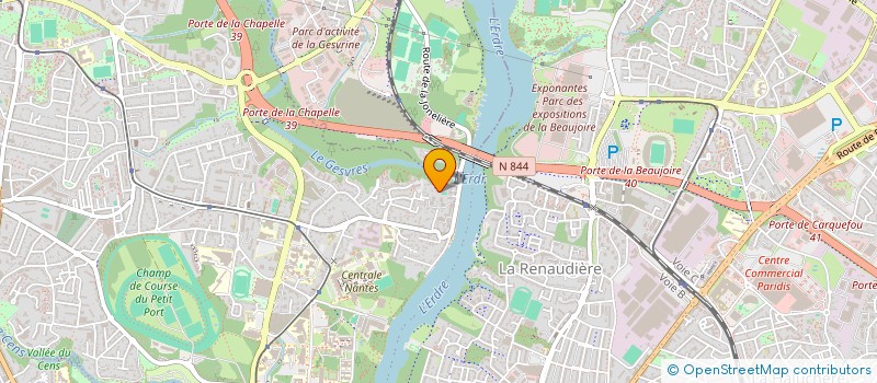 localisation de l'entreprise SCI LA BLANCHE à NANTES