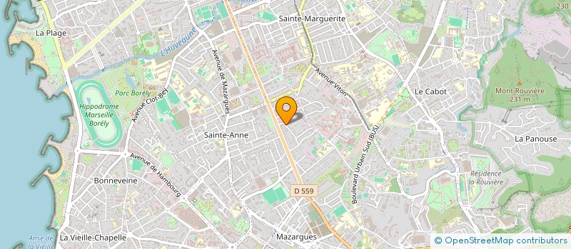 localisation de l'entreprise SCI LA BLANCHE à MARSEILLE