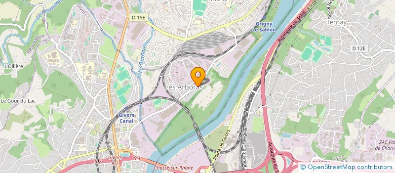 localisation de l'entreprise SCI LA BLANCHE  GRIGNY