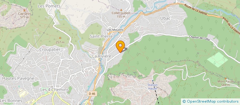 localisation de l'entreprise SCI LA BLANDINIERE  TOULON