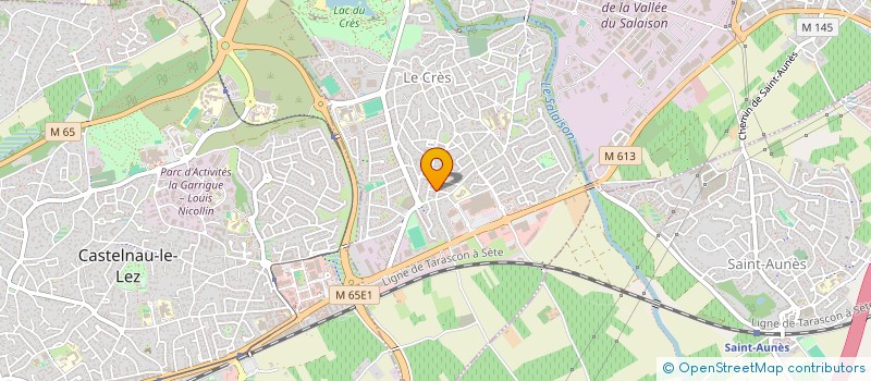 localisation de l'entreprise SCI LA BLANMAISON à LE CRES