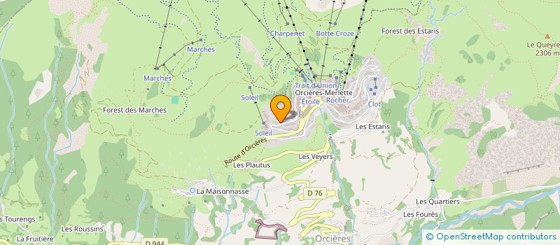 localisation de l'entreprise SCI LA BLAPP à ORCIERES