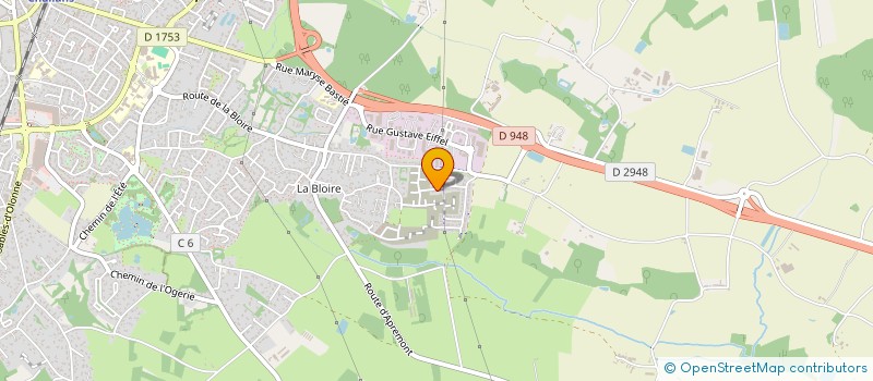 localisation de l'entreprise SCI LA BLOIRE LEGKA à CHALLANS