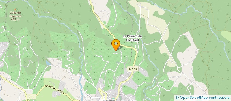 localisation de l'entreprise SCI LA BODEGA  FAYENCE