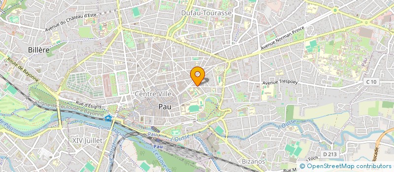 localisation de l'entreprise SCI LA BOISSELEE à PAU