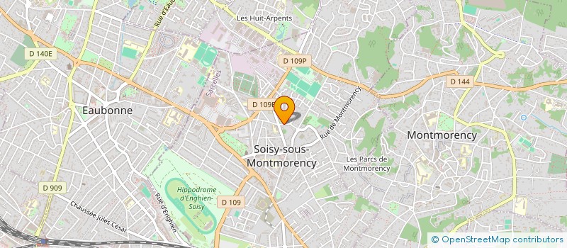 localisation de l'entreprise SCI LA BOISSIERE à SOISY-SOUS-MONTMORENCY