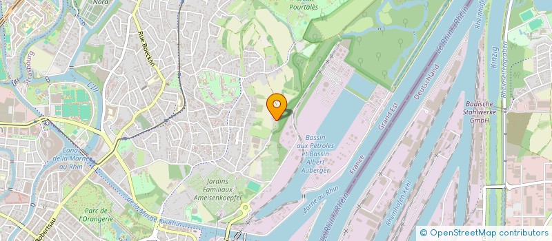 localisation de l'entreprise SCI LA BOISSIERE  STRASBOURG