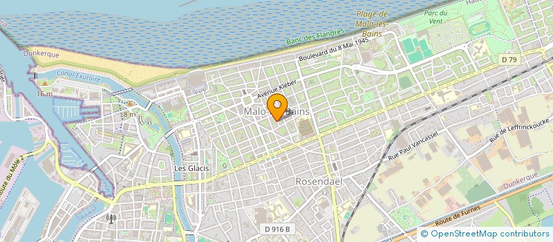 localisation de l'entreprise SCI LA BOITE A APPART à DUNKERQUE