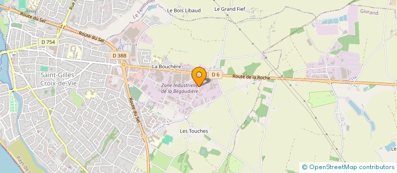 localisation de l'entreprise SCI LA BOITE A SARDINES à SAINT-GILLES-CROIX-DE-VIE