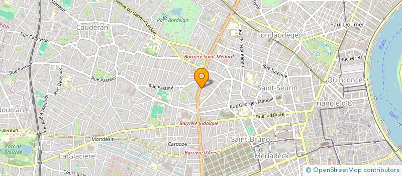 localisation de l'entreprise SCI LA BONBONNIERE  BORDEAUX