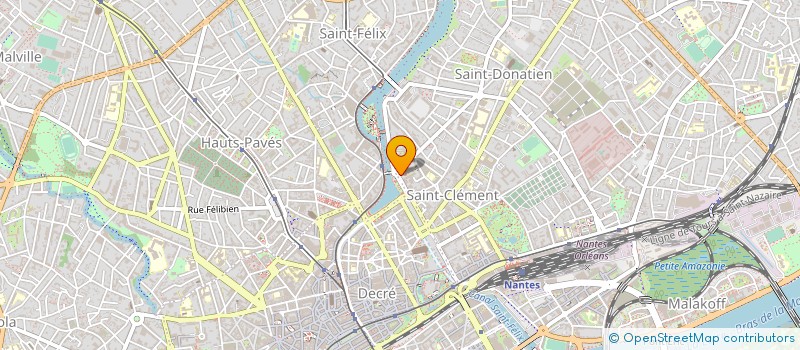 localisation de l'entreprise SCI LA BONDE à NANTES
