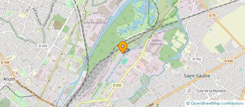 localisation de l'entreprise SCI LA BONNE ENTENTE  VALENCIENNES