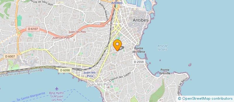 localisation de l'entreprise SCI LA BONNE ETOILE à ANTIBES