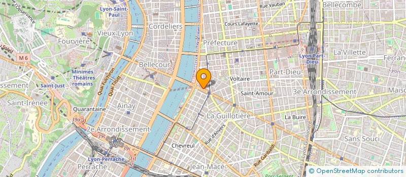 localisation de l'entreprise SCI LA BONNE ETOILE  LYON