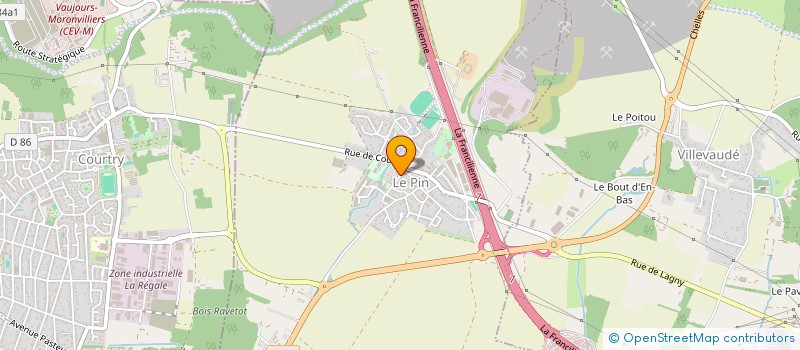 localisation de l'entreprise SCI LA BONNE NOUVELLE à LE PIN
