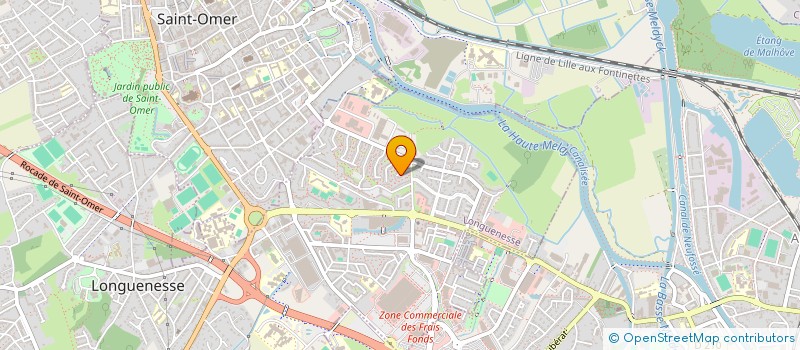 localisation de l'entreprise SCI LA BONTOISE  SAINT-OMER