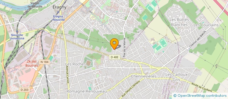 localisation de l'entreprise SCI LA BORDE  ERAGNY