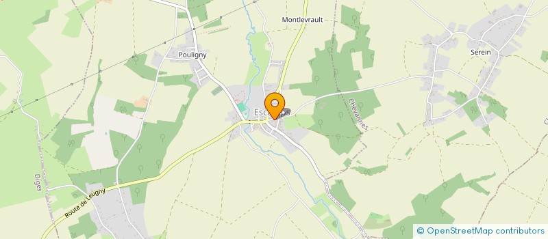 localisation de l'entreprise SCI LA BORDE  CHEVANNES