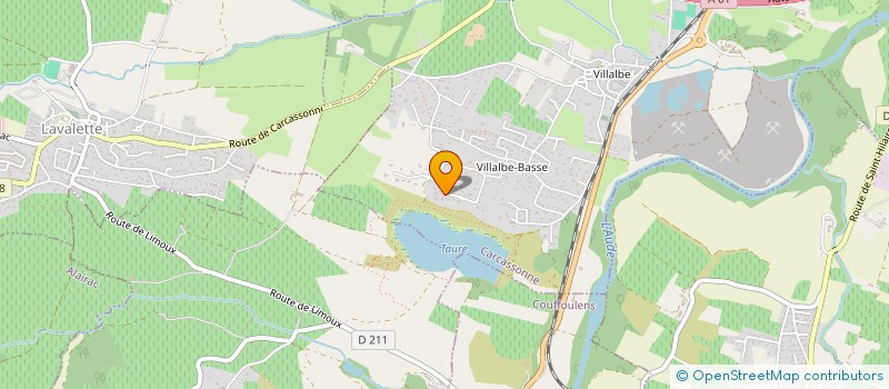 localisation de l'entreprise SCI LA BORDE BASSE à CARCASSONNE