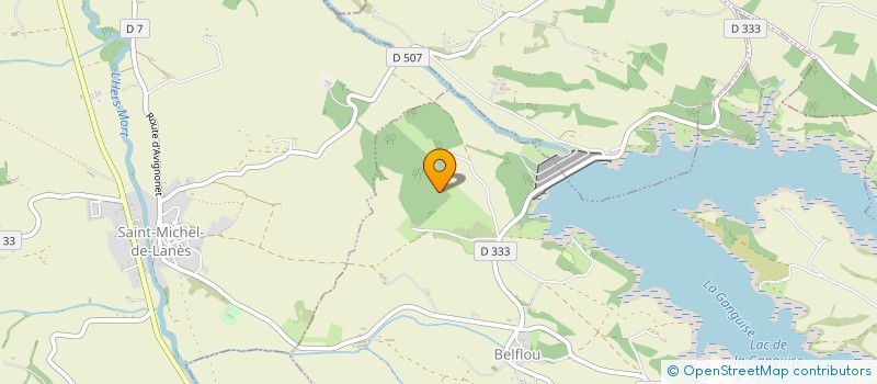 localisation de l'entreprise SCI LA BORDENEUVE  BELFLOU