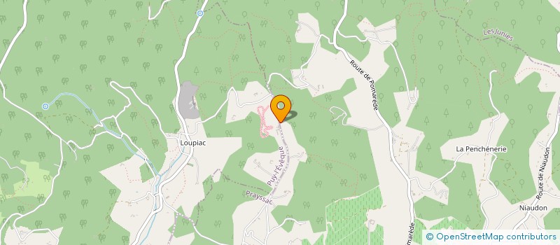 localisation de l'entreprise SCI LA BORIE  MONTCABRIER