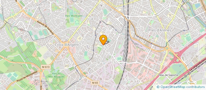 localisation de l'entreprise SCI LA BORIE à MONTPELLIER