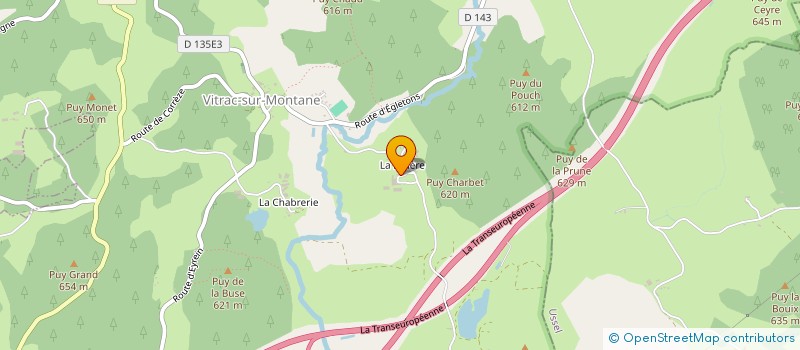 localisation de l'entreprise SCI LA BORIE  VITRAC-SUR-MONTANE